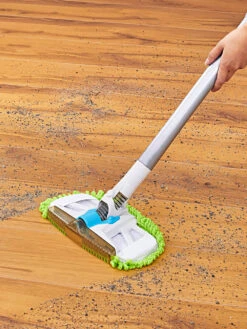 2in1 Staubsaugeraufsatz Inkl. Abnehmbarem Mikrofaserbezug