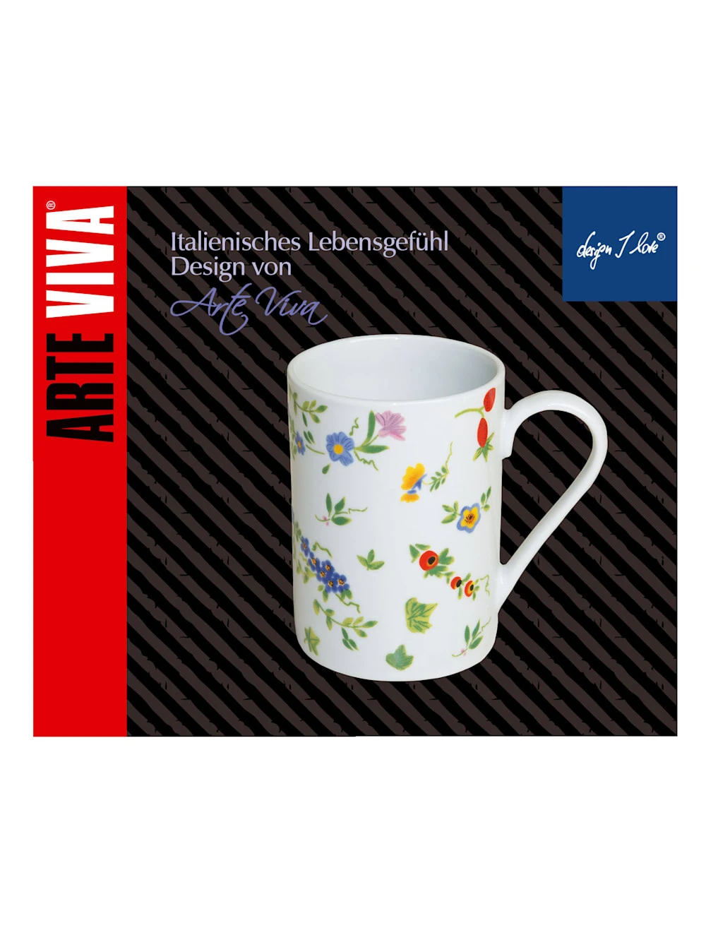 6er-Set Kaffeebecher 'Millefiori' 2 6er-Set Kaffeebecher 'Millefiori' – Bild 2
