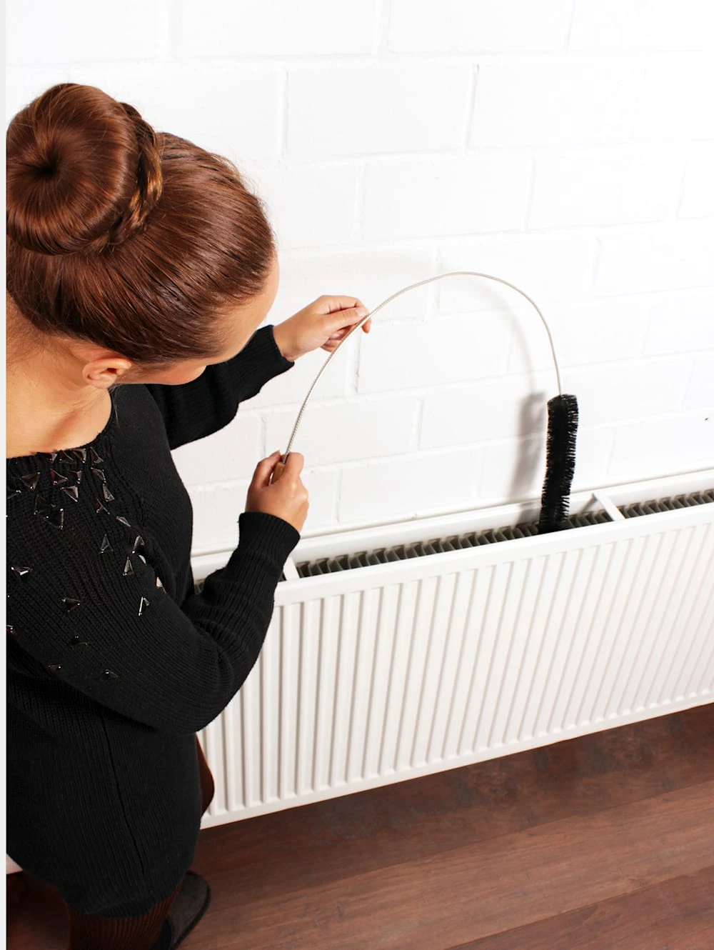 Biegbare Heizkörper-Bürste 2 Biegbare Heizkörper-Bürste – Bild 2