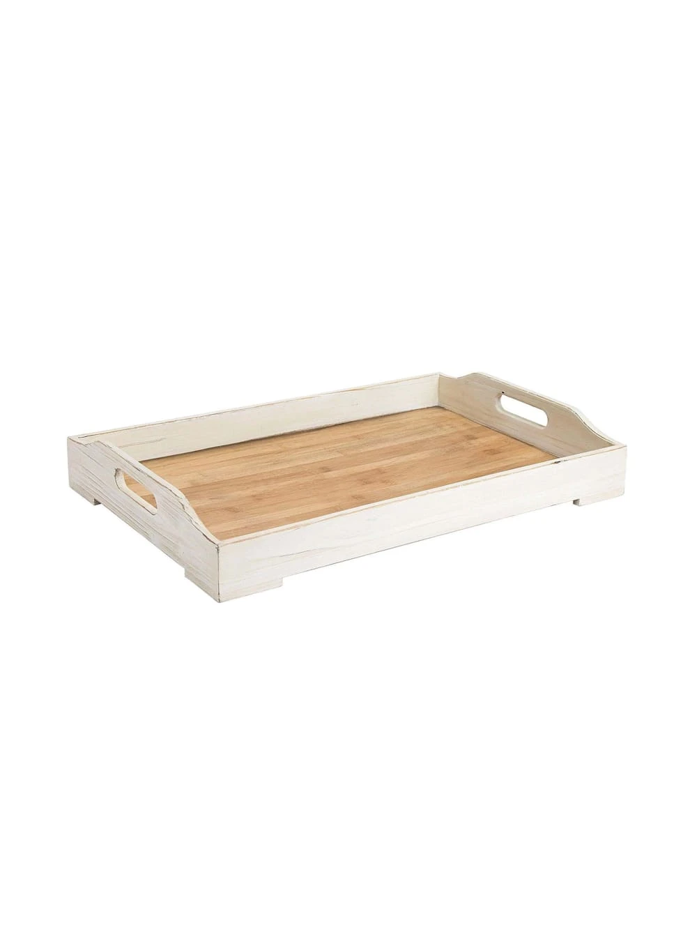 CAMPAGNE Tablett Mit Griffen L 55 X B 35cm 1 CAMPAGNE Tablett Mit Griffen L 55 X B 35cm