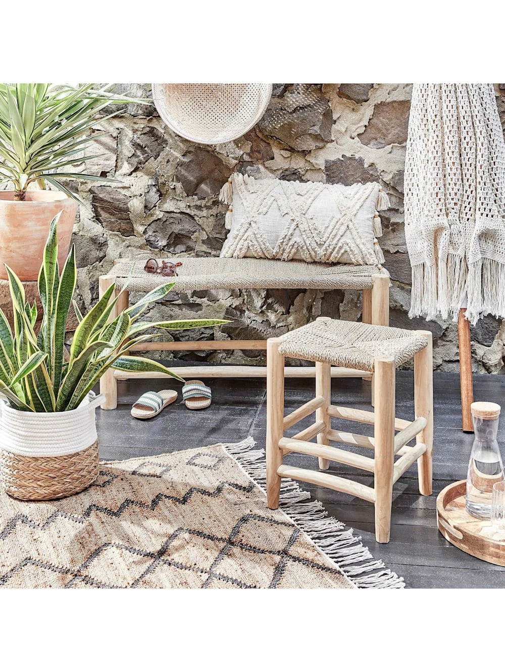 COTTON BRAID Korb Rund Ø26cm 5 COTTON BRAID Korb Rund Ø26cm – Bild 5