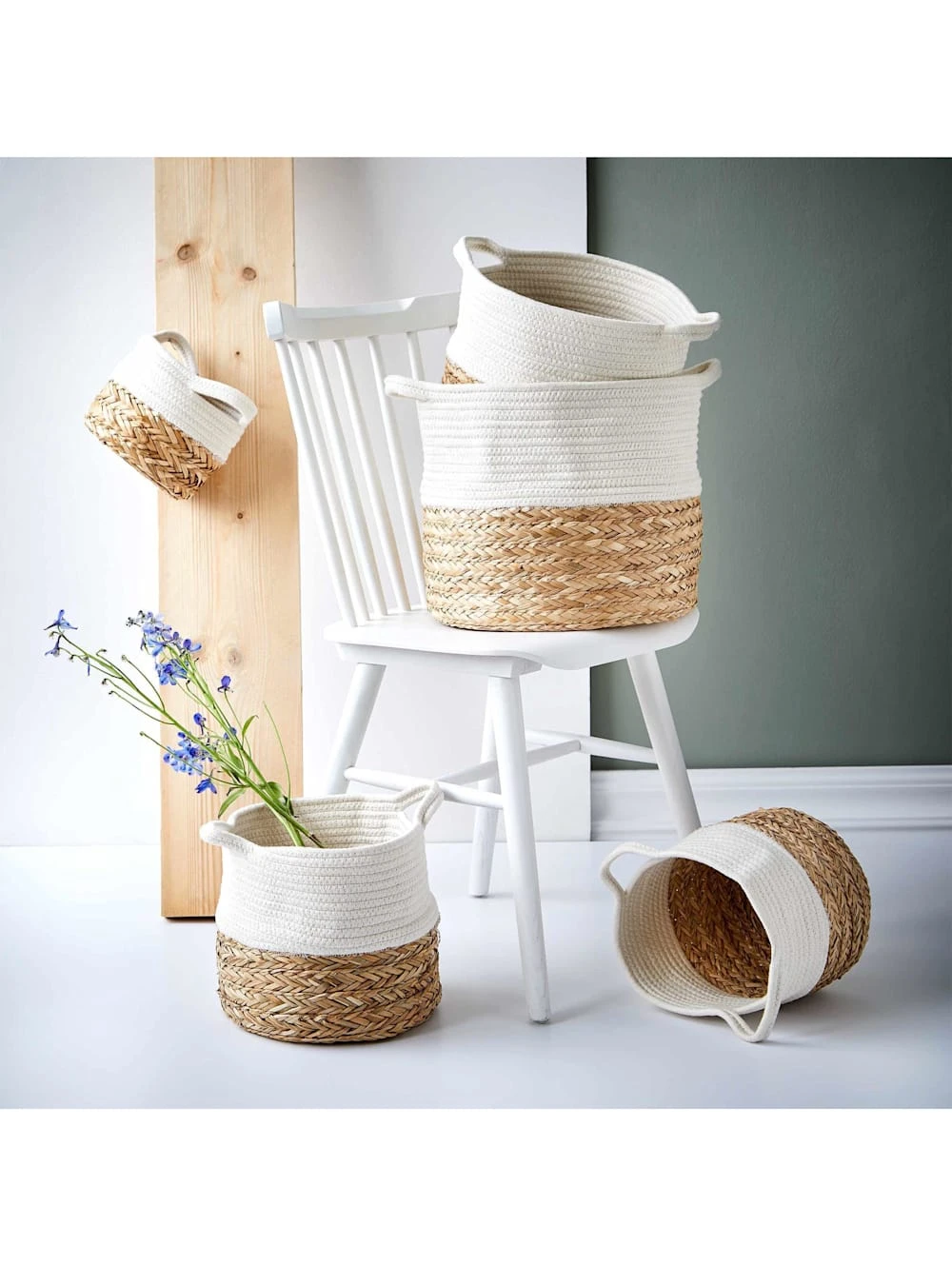 COTTON BRAID Korb Rund Ø35cm 2 COTTON BRAID Korb Rund Ø35cm – Bild 2