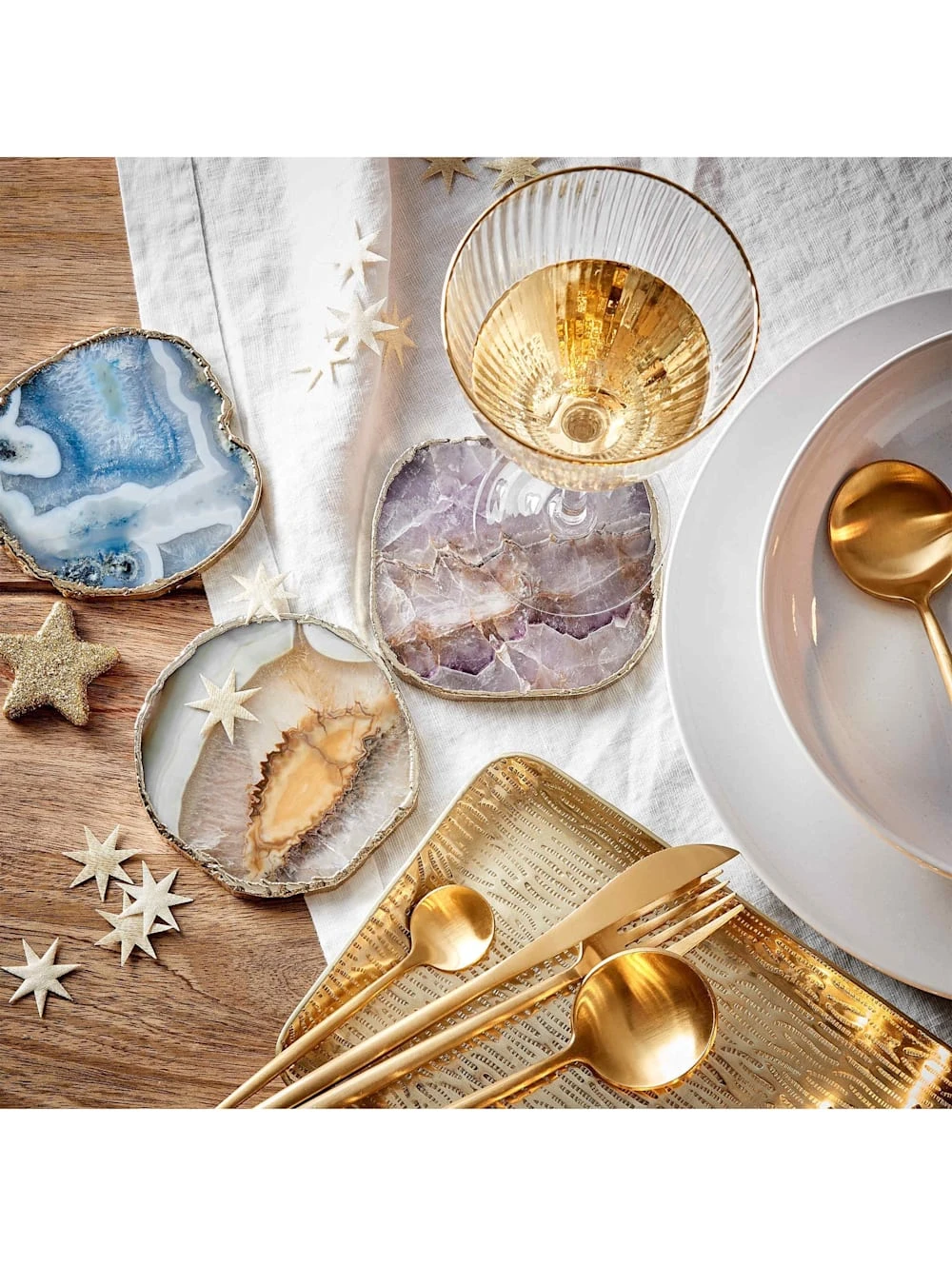 CRYSTAL Edelsteinuntersetzer Ø11cm 2 CRYSTAL Edelsteinuntersetzer Ø11cm – Bild 2