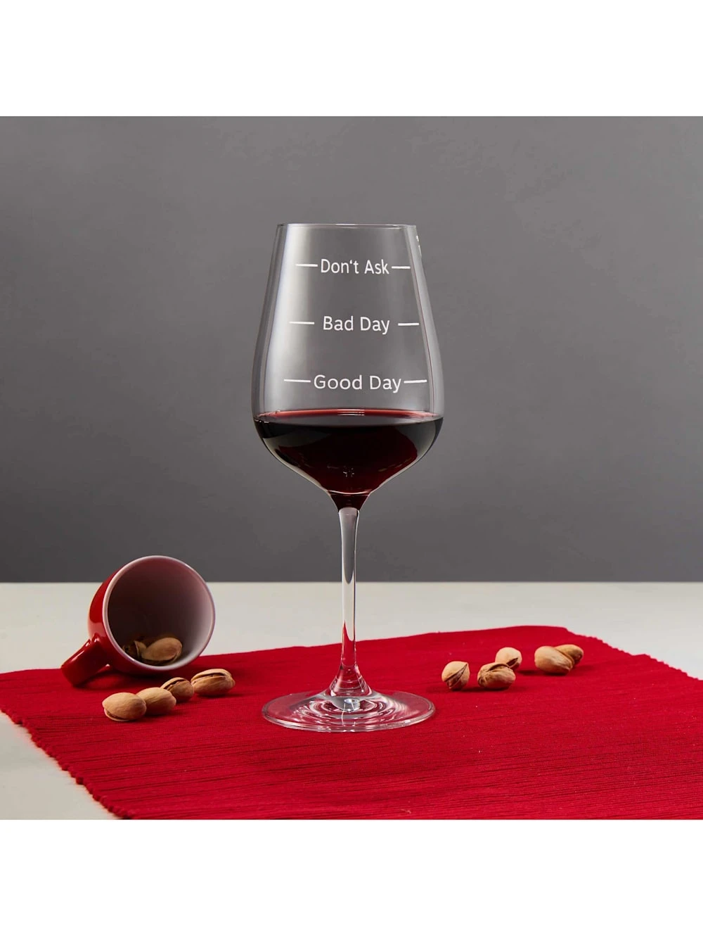DON`T ASK Weinglas 480 Ml 2 DON`T ASK Weinglas 480 Ml – Bild 2