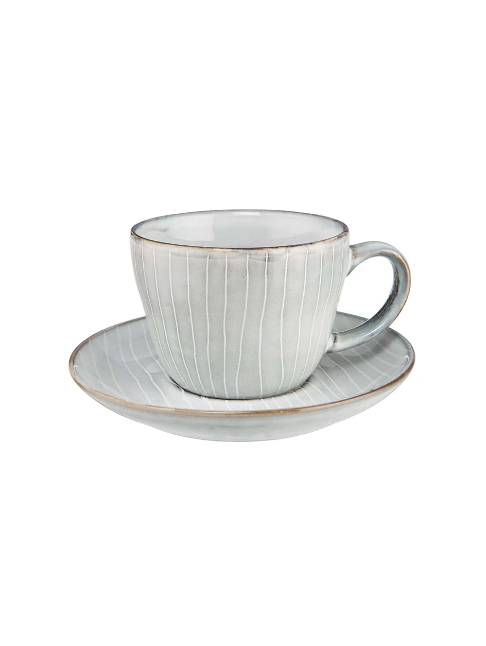 HENLEY 4x Kaffeetasse Mit Untertasse 270ml 3 HENLEY 4x Kaffeetasse Mit Untertasse 270ml – Bild 3