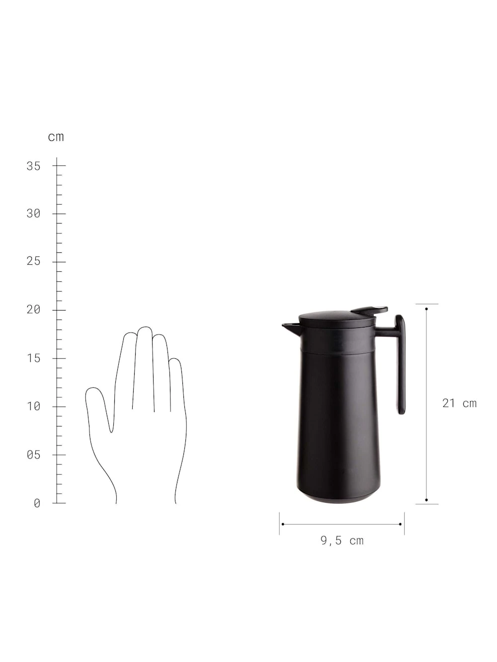 HOUSE BLEND Kaffee-/Teekanne 800ml 4 HOUSE BLEND Kaffee-/Teekanne 800ml – Bild 4