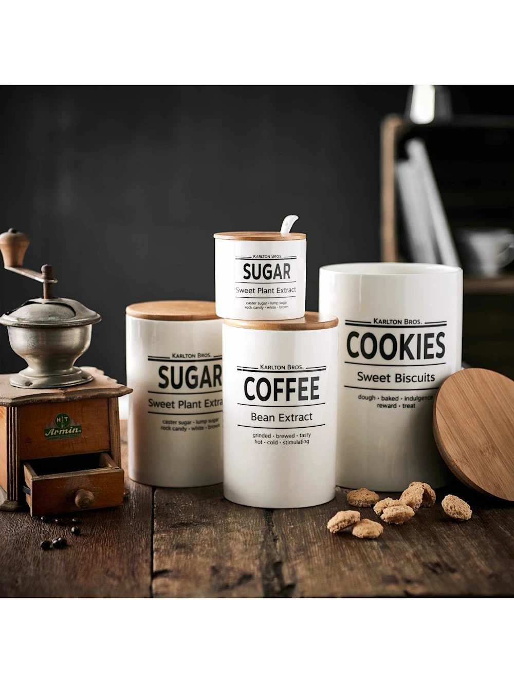 KARLTON BROS. Vorratsdose Sugar 1100ml 2 KARLTON BROS. Vorratsdose Sugar 1100ml – Bild 2