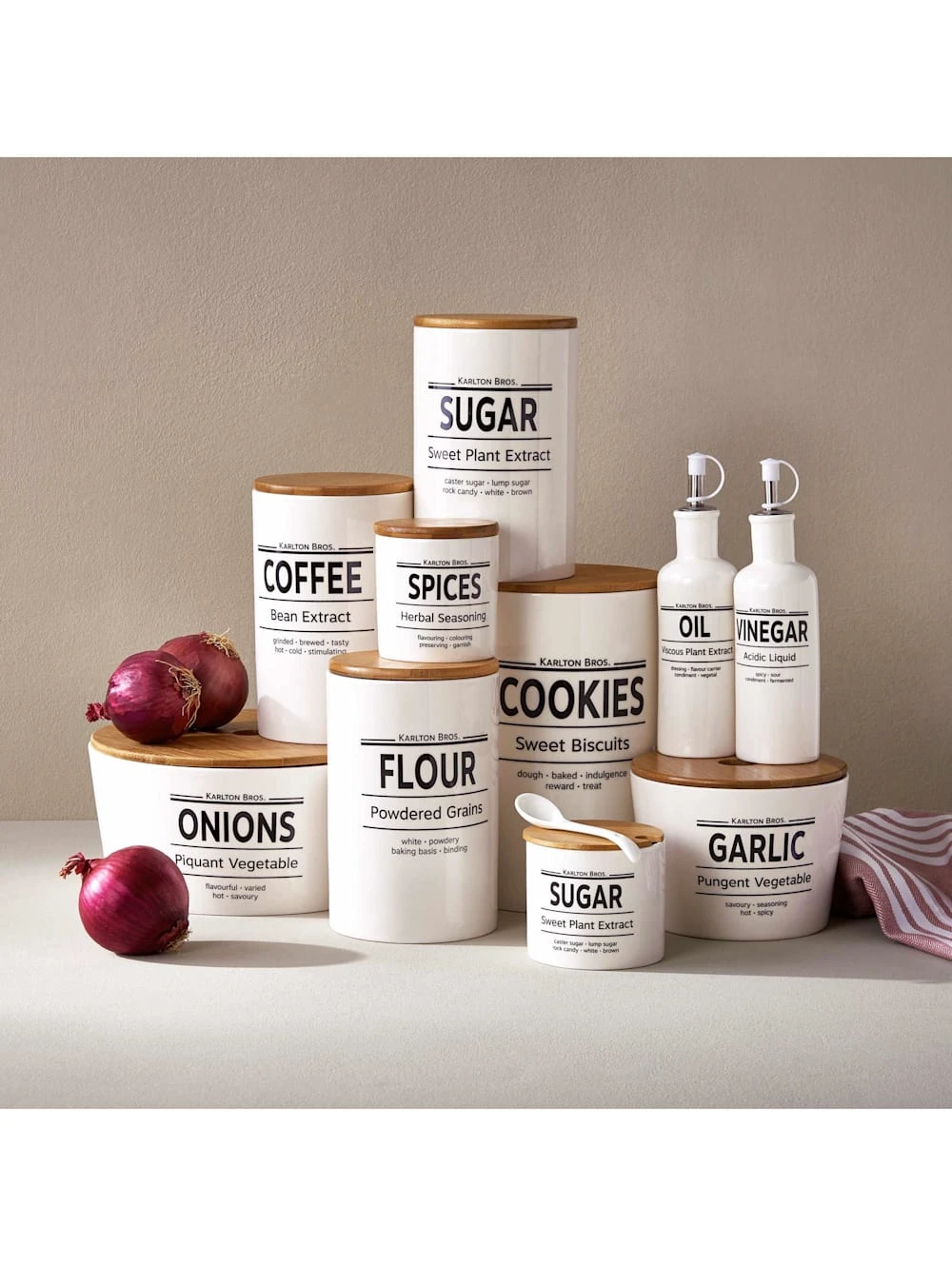 KARLTON BROS. Vorratsdose Sugar 1100ml 4 KARLTON BROS. Vorratsdose Sugar 1100ml – Bild 4