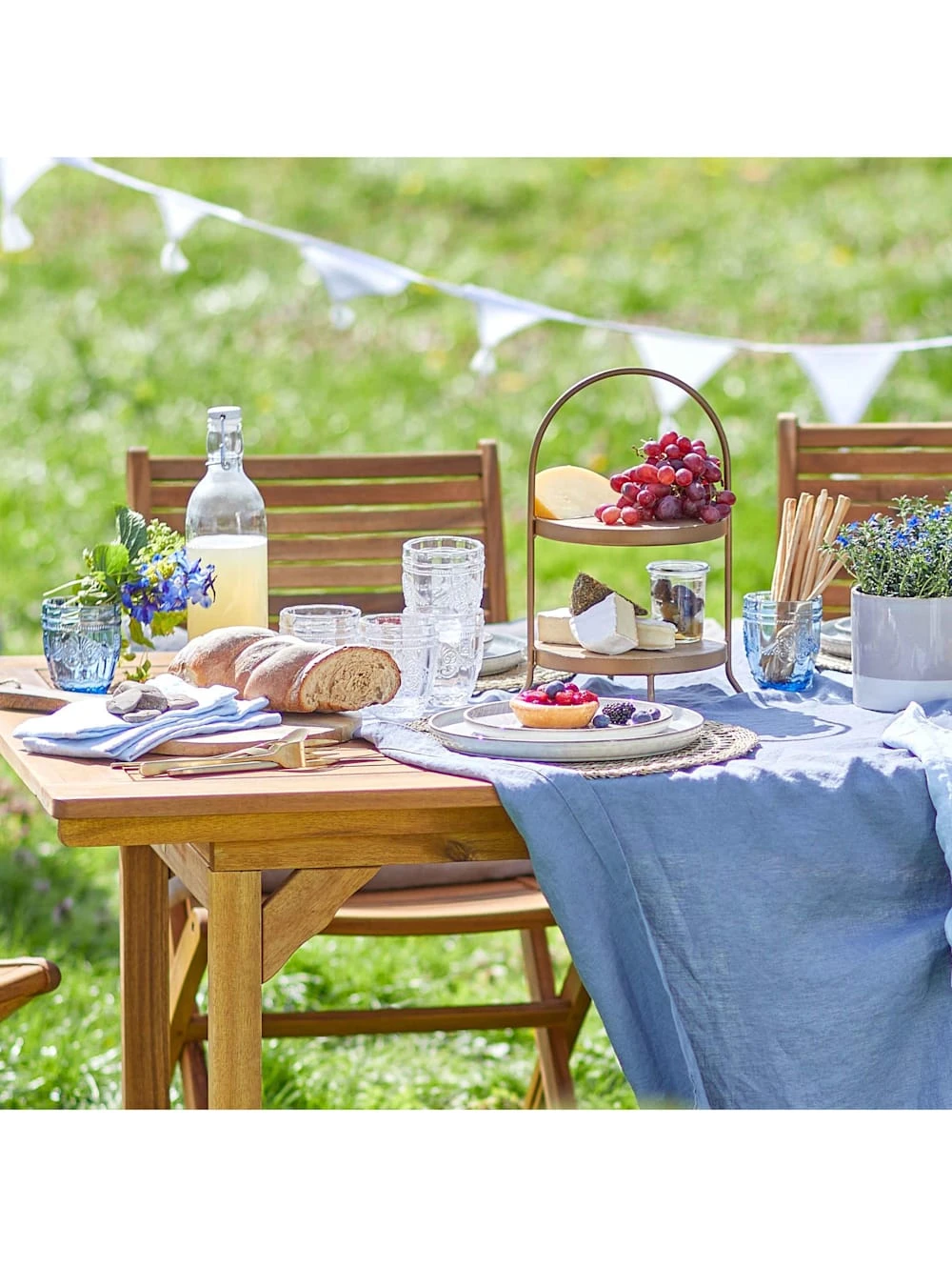 KATE Etagere 2-stufig Höhe 35cm 2 KATE Etagere 2-stufig Höhe 35cm – Bild 2