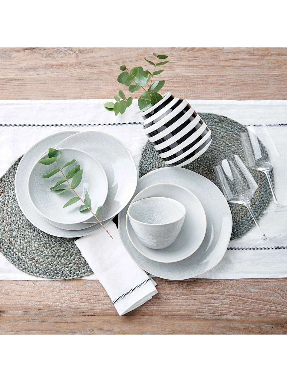 MANOR 4x Frühstücksteller Ø24cm 2 MANOR 4x Frühstücksteller Ø24cm – Bild 2