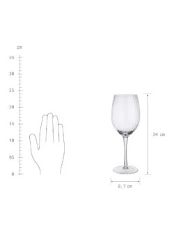 MODERN TIMES 6x Rotweingläser Mit Rillen 550ml -Wenko shop butlers modern times 6x rotweinglaeser rillen 550ml 0001613775 1010846773 4