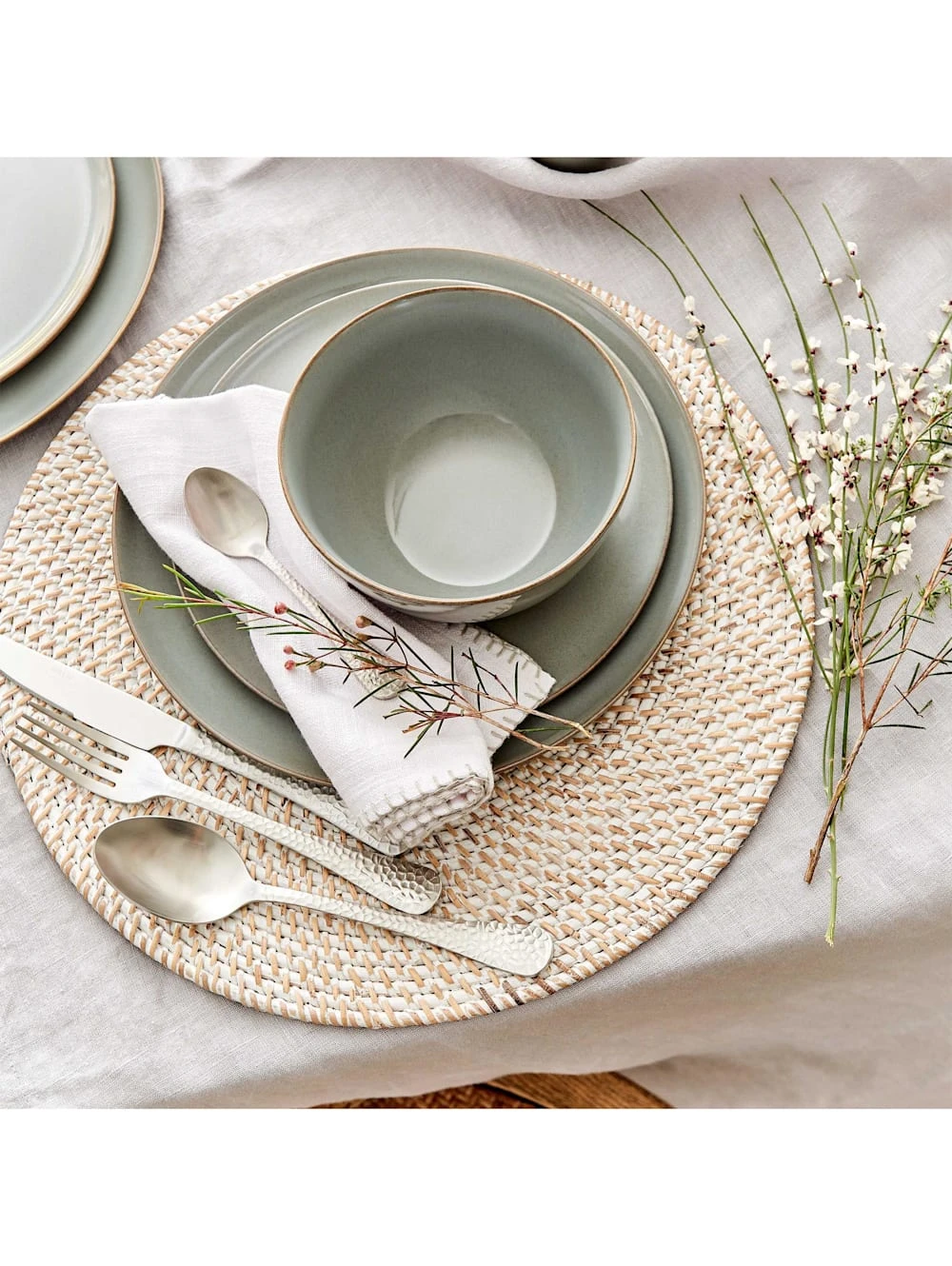 NATIVE 4x Dinnerteller Ø27cm 2 NATIVE 4x Dinnerteller Ø27cm – Bild 2