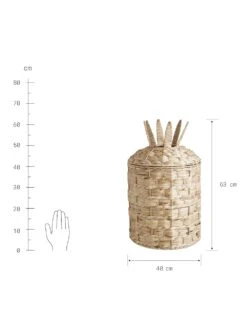 PINEAPPLE Ananaskorb Ø40cm 8 PINEAPPLE Ananaskorb Ø40cm -Wenko shop butlers pineapple ananaskorb o40cm 0001670830 1010996953 3