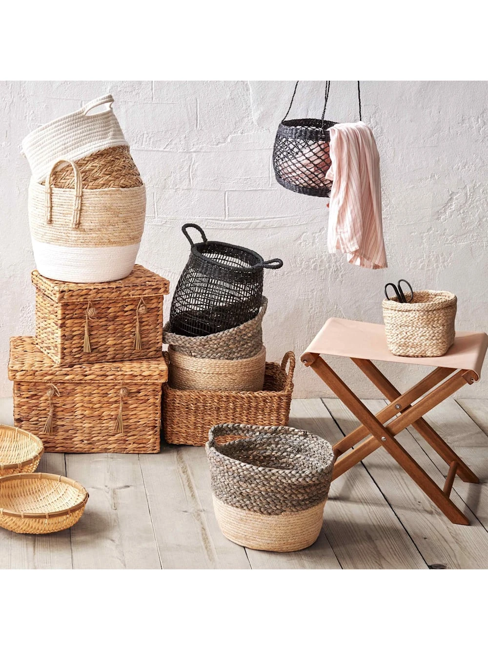 RUSH ROPE Korb Mit Deckel Rechteckig L 33 X B 23cm 2 RUSH ROPE Korb Mit Deckel Rechteckig L 33 X B 23cm – Bild 2