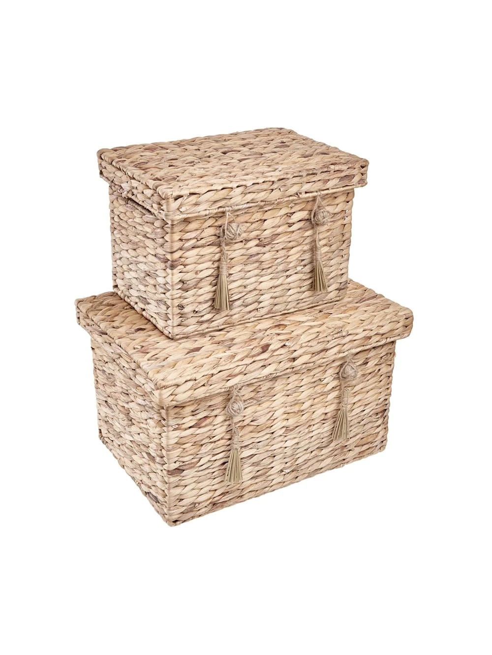 RUSH ROPE Korb Mit Deckel Rechteckig L 43 X B 30cm 5 RUSH ROPE Korb Mit Deckel Rechteckig L 43 X B 30cm – Bild 5