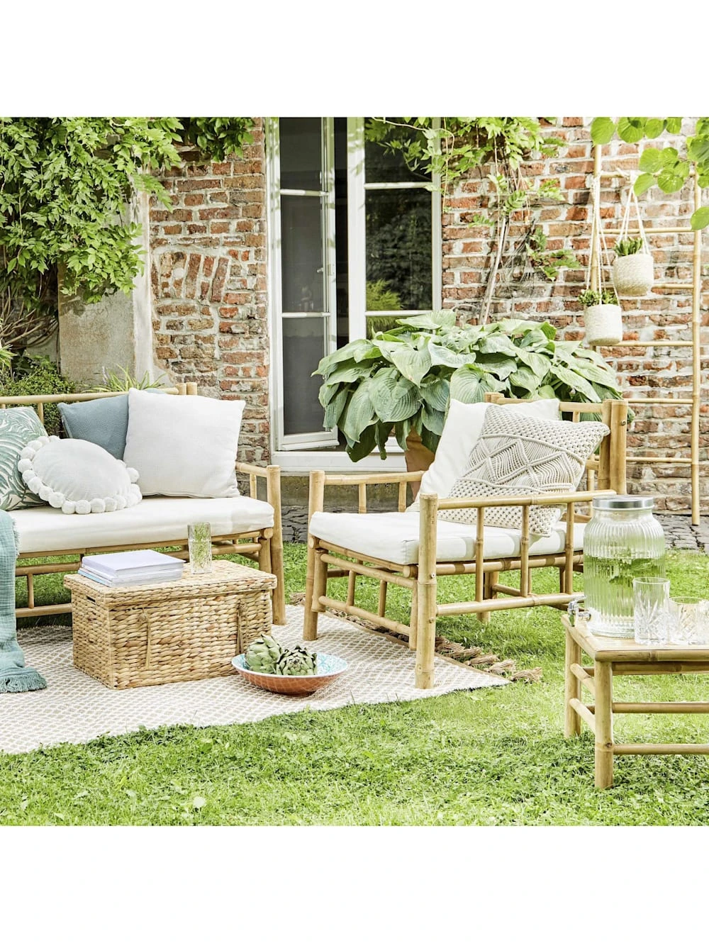 RUSH ROPE Korb Mit Deckel Rechteckig L 53 X B 37cm 2 RUSH ROPE Korb Mit Deckel Rechteckig L 53 X B 37cm – Bild 2