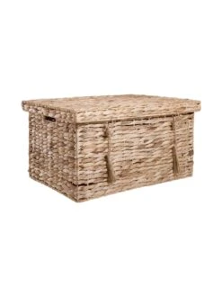 RUSH ROPE Korb Mit Deckel Rechteckig L 53 X B 37cm