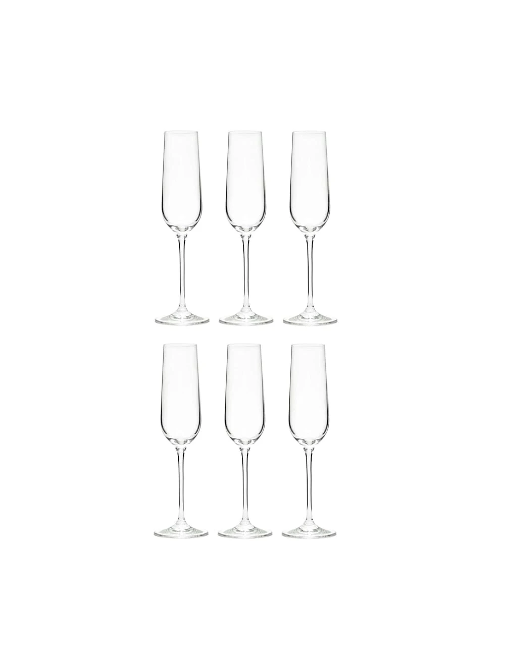 SANTÉ 6x Sektgläser 180ml 1 SANTÉ 6x Sektgläser 180ml