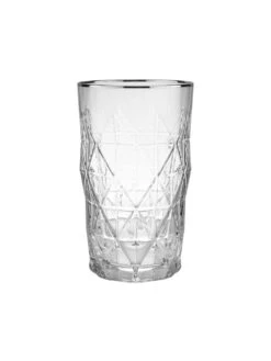 UPSCALE 6x Longdrinkgläser Mit Silberrand 460ml -Wenko shop butlers upscale 6x longdrinkglaeser silberrand 460ml 0001811888 1011852536 2