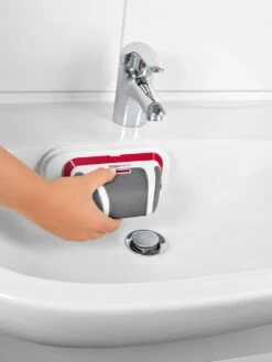 2in1 Akku-Vibrations-Mopp, 4 Reinigungspads, Abnehmbare Handbürste -Wenko shop cleanmaxx 2in1 akku vibrations mopp 4 reinigungspads abnehmbare handbuerste 0001745074 3