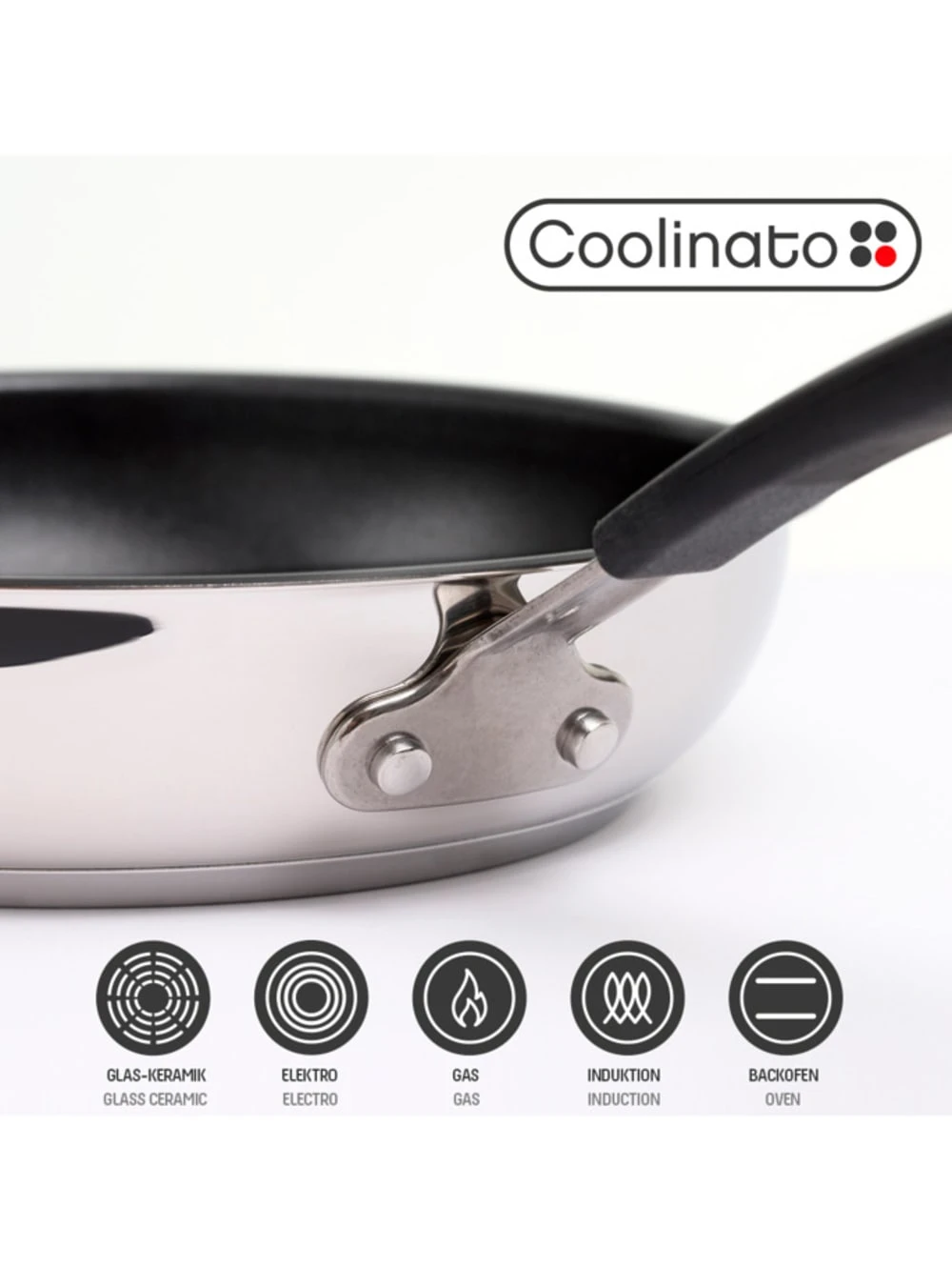 Edelstahl-Bratpfanne, Ø 28 Cm 5 Edelstahl-Bratpfanne, Ø 28 Cm – Bild 5