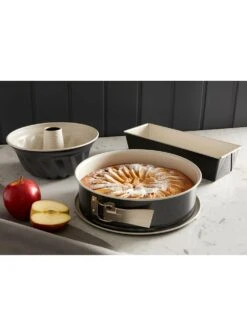 Dr. Oetker 3tlg. Backformenset, Antihaftbeschichtet, Spring-, Kasten- & Gugelhupfform