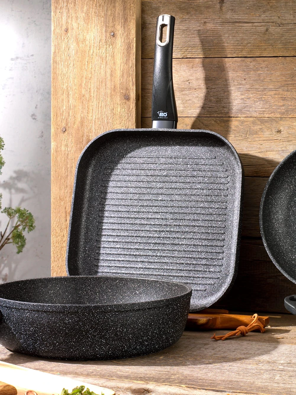 ELO Grillpfanne 'Granit Evolution', 28 X 28 Cm 2 ELO Grillpfanne 'Granit Evolution', 28 X 28 Cm – Bild 2