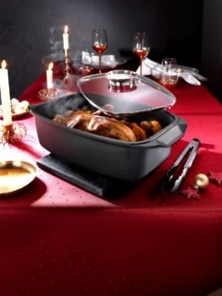 ELO Universalbräter Mit Aroma-Glasdeckel & Servierzange