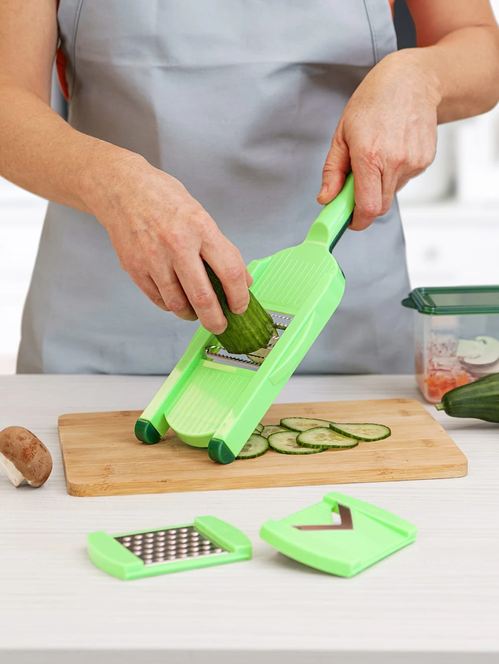 Genius 5tlg. Multihobel-Set 'Nicer Dicer Speed Light' 2 Genius 5tlg. Multihobel-Set 'Nicer Dicer Speed Light' – Bild 2
