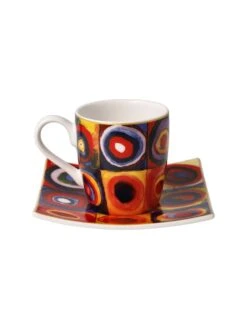 Espressotasse Wassily Kandinsky - Quadrate 8 Espressotasse Wassily Kandinsky - Quadrate -Wenko shop goebel espressotasse wassily kandinsky quadrate 0001923805 1013437770 3