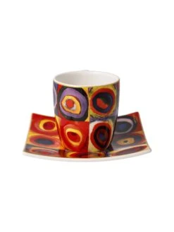 Espressotasse Wassily Kandinsky - Quadrate 9 Espressotasse Wassily Kandinsky - Quadrate -Wenko shop goebel espressotasse wassily kandinsky quadrate 0001923805 1013437770 4
