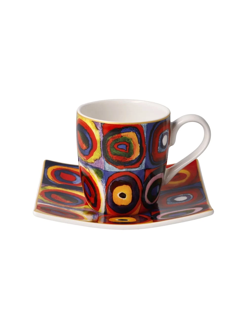 Espressotasse Wassily Kandinsky - Quadrate 1 Espressotasse Wassily Kandinsky - Quadrate