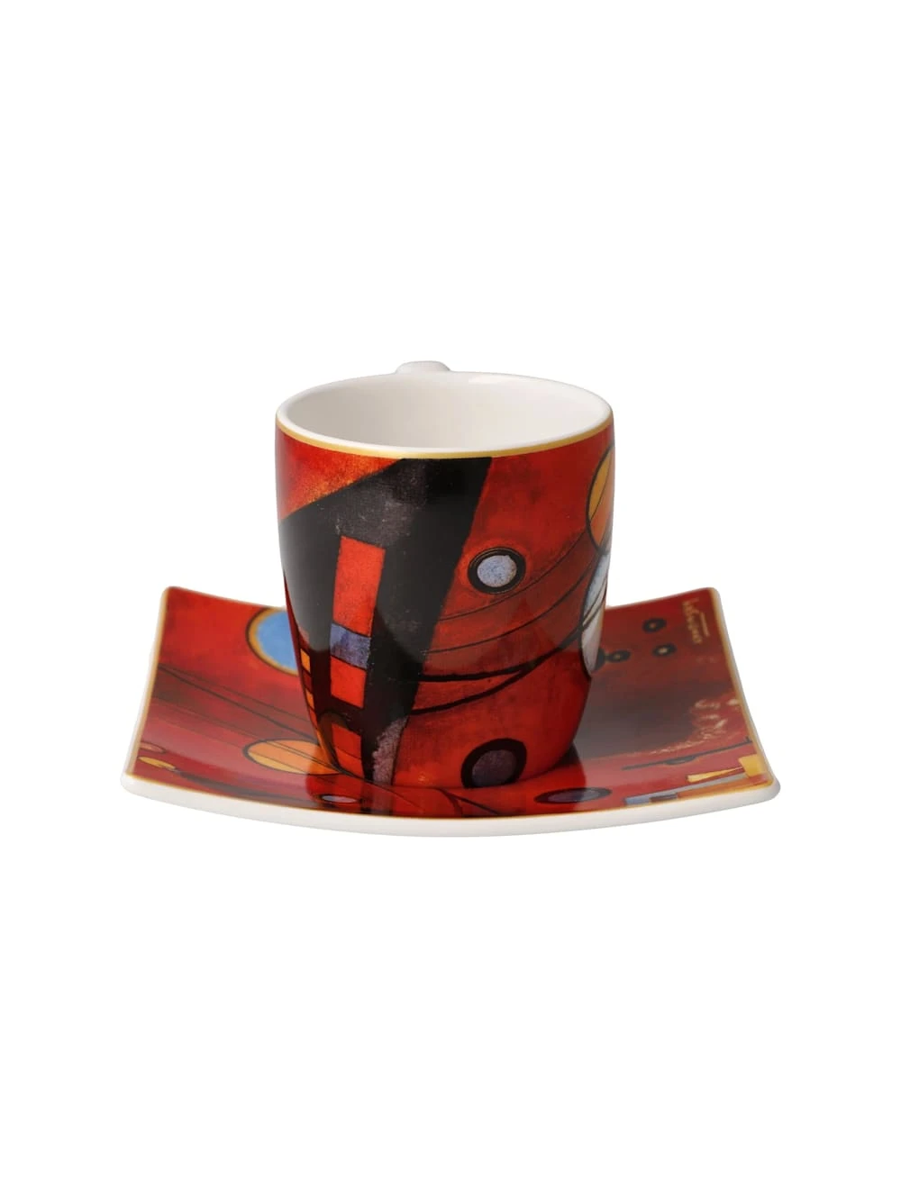 Espressotasse Wassily Kandinsky - Schweres Rot 5 Espressotasse Wassily Kandinsky - Schweres Rot – Bild 5