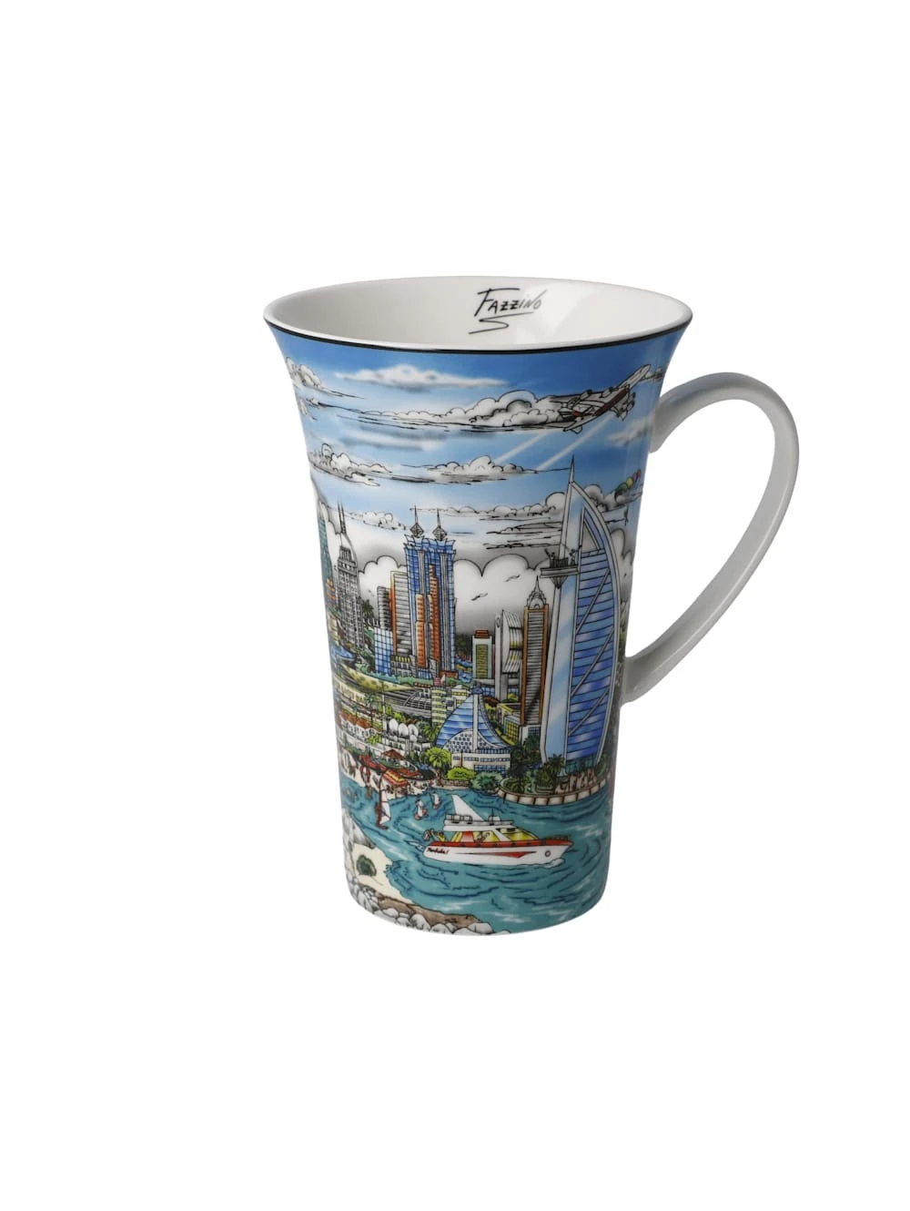 Künstlertasse Charles Fazzino - Illusions Over Dubai 2 Künstlertasse Charles Fazzino - Illusions Over Dubai – Bild 2