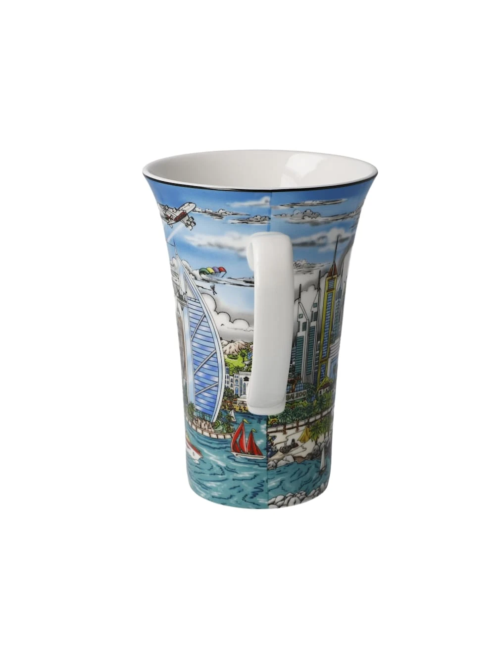 Künstlertasse Charles Fazzino - Illusions Over Dubai 3 Künstlertasse Charles Fazzino - Illusions Over Dubai – Bild 3