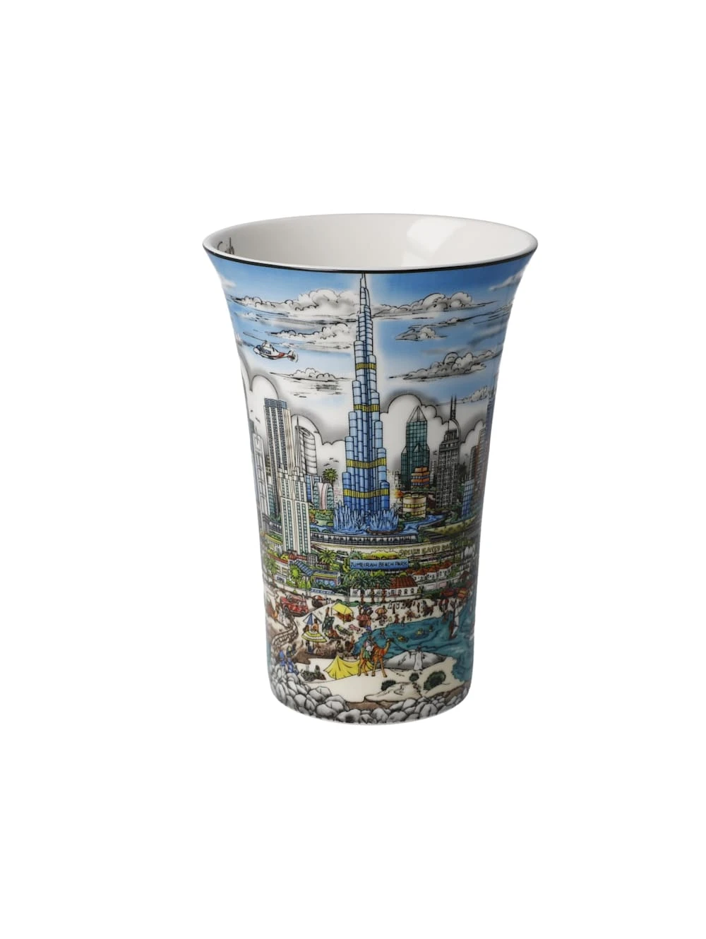 Künstlertasse Charles Fazzino - Illusions Over Dubai 5 Künstlertasse Charles Fazzino - Illusions Over Dubai – Bild 5