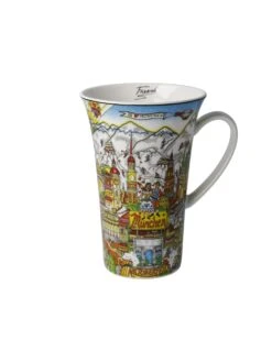 Alternative view of Künstlertasse Charles Fazzino - Oktoberfest In Munich