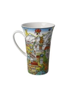 Künstlertasse Charles Fazzino - Oktoberfest In Munich -Wenko shop goebel kuenstlertasse charles fazzino oktoberfest munich 0001671358 1010997776 3