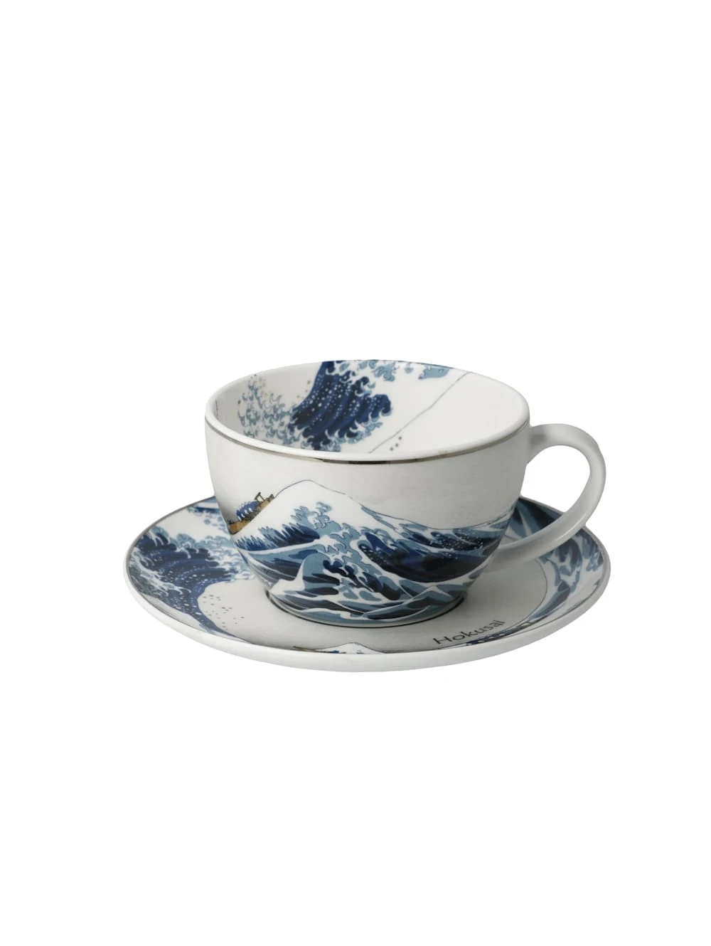 Tee-/ Cappuccinotasse Katsushika Hokusai - Die Welle 2 Tee-/ Cappuccinotasse Katsushika Hokusai - Die Welle – Bild 2