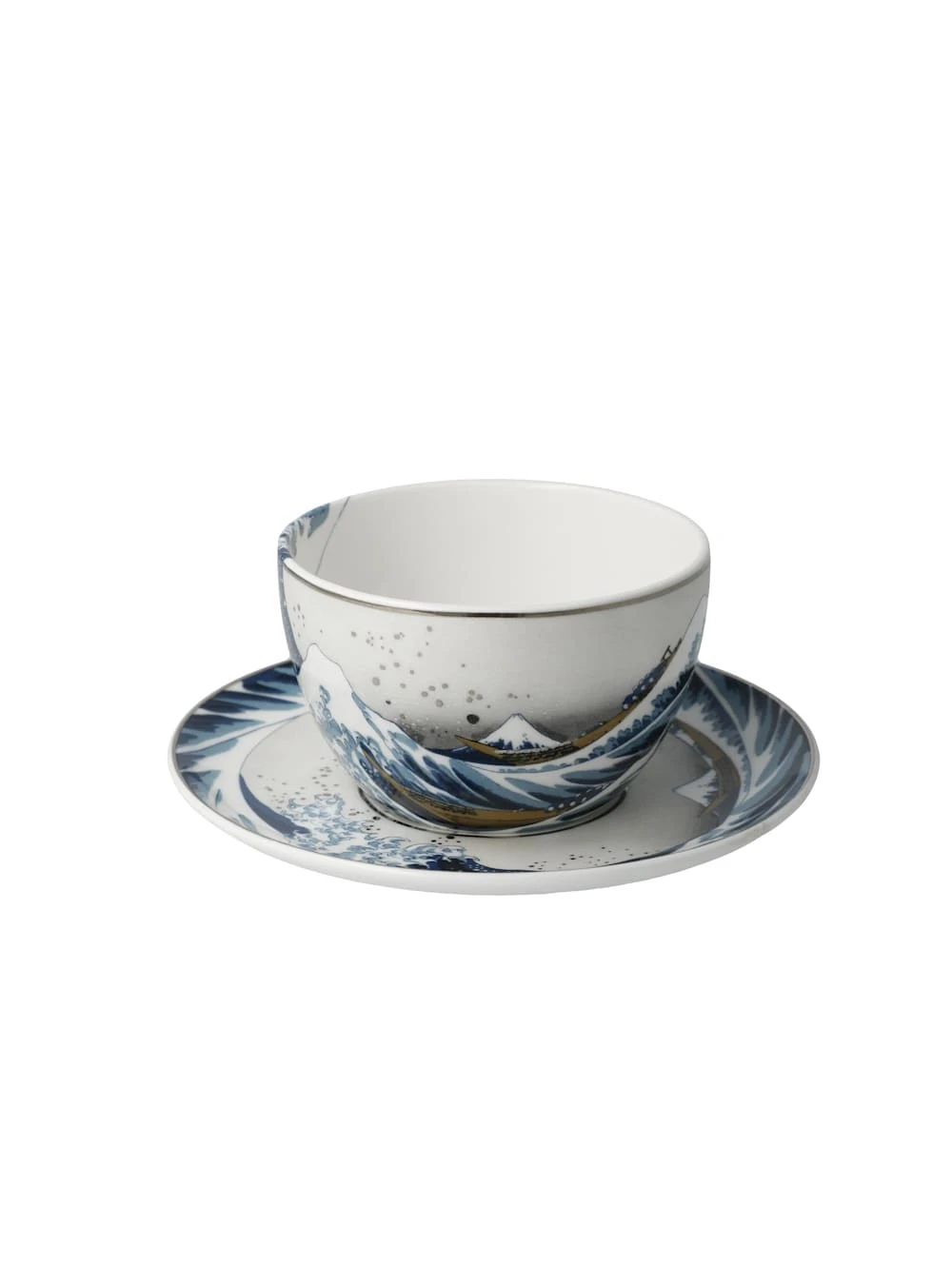 Tee-/ Cappuccinotasse Katsushika Hokusai - Die Welle 5 Tee-/ Cappuccinotasse Katsushika Hokusai - Die Welle – Bild 5