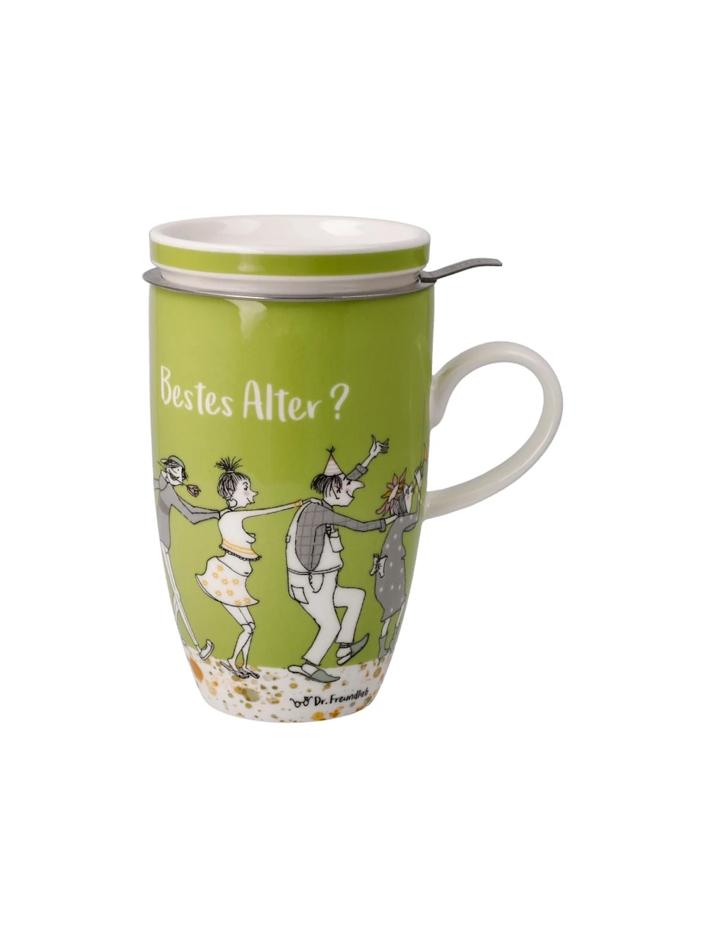 Teetasse Mit Deckel Und Sieb Barbara Freundlieb - Das Beste Alter 2 Teetasse Mit Deckel Und Sieb Barbara Freundlieb - Das Beste Alter – Bild 2