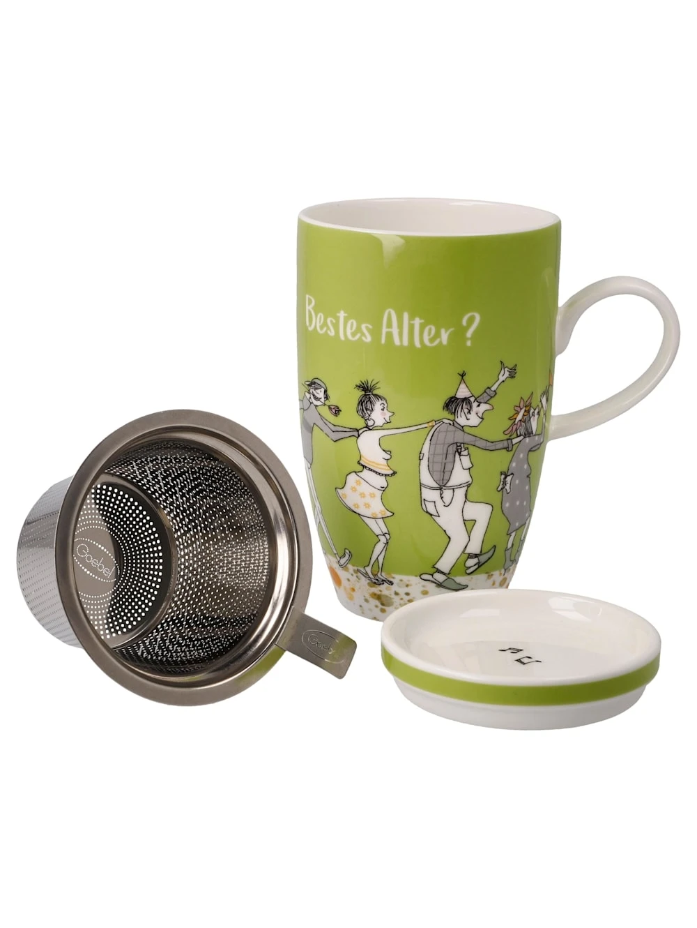 Teetasse Mit Deckel Und Sieb Barbara Freundlieb - Das Beste Alter 1 Teetasse Mit Deckel Und Sieb Barbara Freundlieb - Das Beste Alter