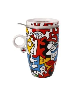Teetasse Mit Deckel Und Sieb Billy The Artist - Evolution Of Love I -Wenko shop goebel teetasse deckel sieb billy the artist evolution of love i 0001908602 1013256337 3