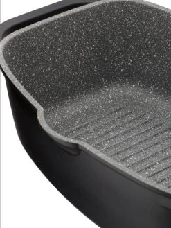 Universalbräter "Gourmet Granit" Mit Aroma-Glasdeckel & Servierzange -Wenko shop gsw universalbraeter gourmet granit aroma glasdeckel servierzange 0001691762 3