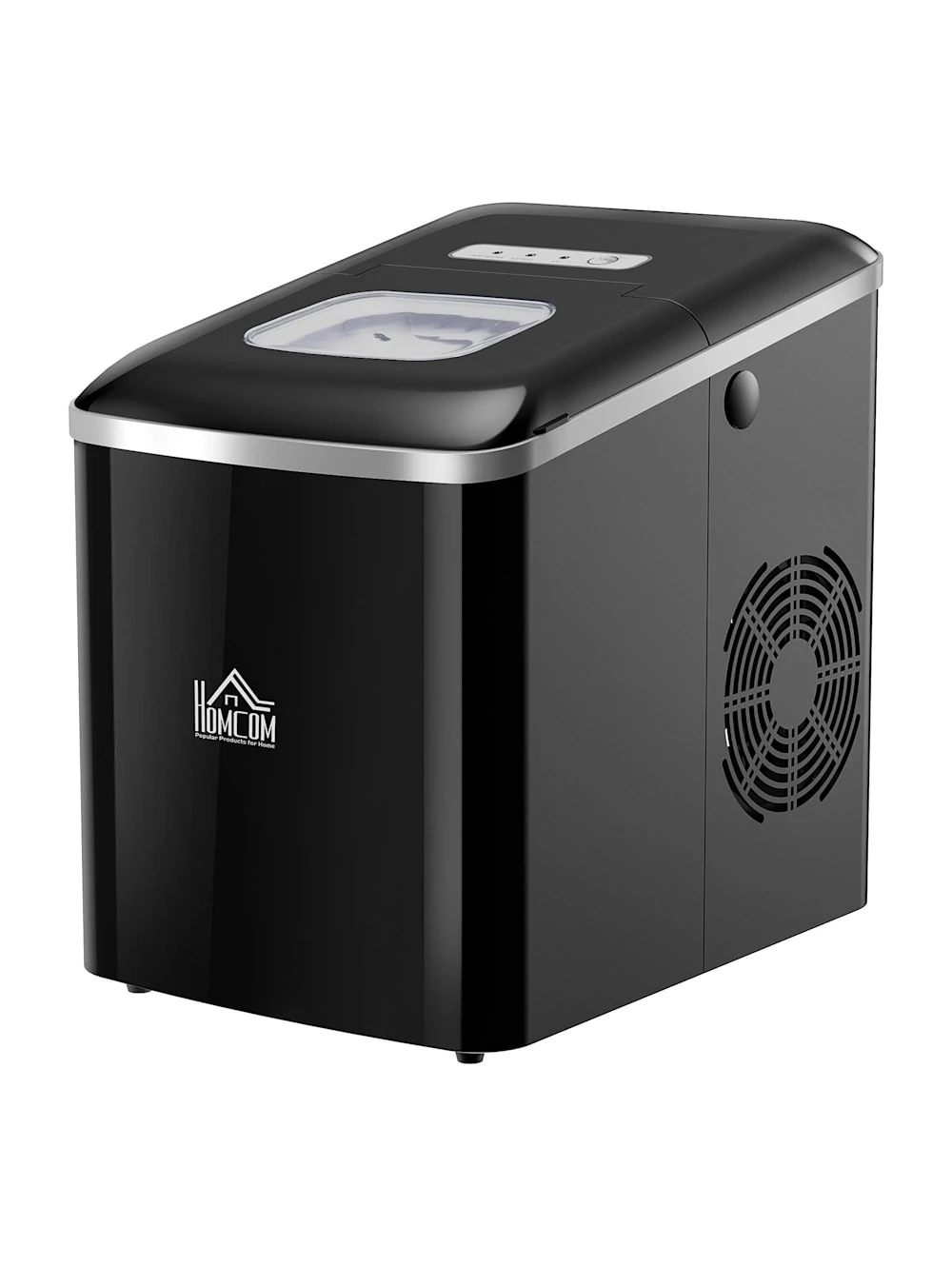 HOMCOM Eiswürfelmaschine Mit Automatischer Reinigungsfunktion 2 HOMCOM Eiswürfelmaschine Mit Automatischer Reinigungsfunktion – Bild 2