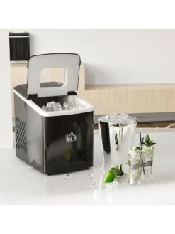 HOMCOM Eiswürfelmaschine Mit Automatischer Reinigungsfunktion 8 HOMCOM Eiswürfelmaschine Mit Automatischer Reinigungsfunktion -Wenko shop homcom eiswuerfelmaschine automatischer reinigungsfunktion 0001902945 1013207666 3