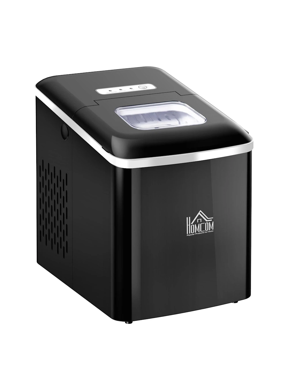HOMCOM Eiswürfelmaschine Mit Automatischer Reinigungsfunktion 1 HOMCOM Eiswürfelmaschine Mit Automatischer Reinigungsfunktion