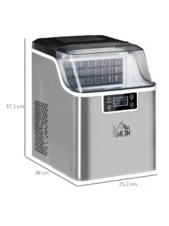 HOMCOM Eiswürfelmaschine Mit LCD-Bedienfeld 9 HOMCOM Eiswürfelmaschine Mit LCD-Bedienfeld -Wenko shop homcom eiswuerfelmaschine lcd bedienfeld 0001892134 1013099275 4