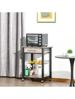 HOMCOM Küchenrollwagen -Wenko shop homcom kuechenrollwagen 0001632026 1010895995 3