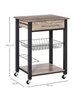 HOMCOM Küchenrollwagen -Wenko shop homcom kuechenrollwagen 0001632026 1010895995 4